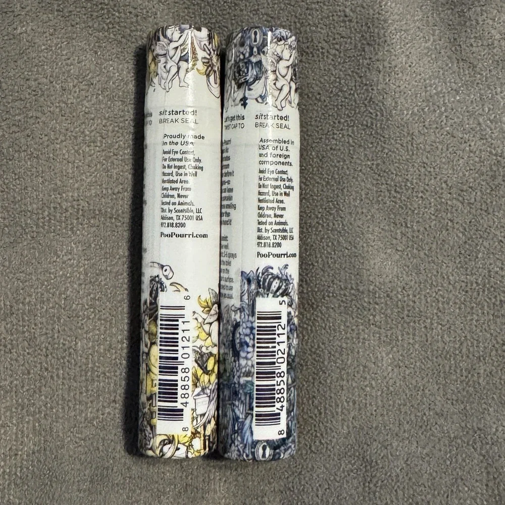 2 Poo-Pourri Before-You-Go sprays Original Citrus & Fresh Air